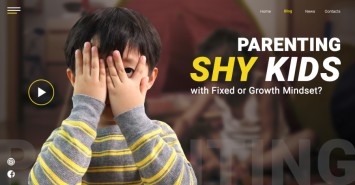 Parenting Shy Kids with Fixed or Growth Mindset?