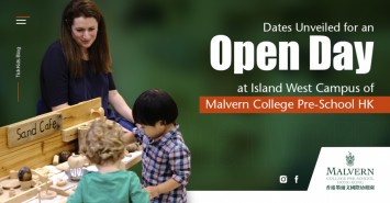 Dates Unveiled for an Open Day at Island West Campus of Malvern College Pre-School HK