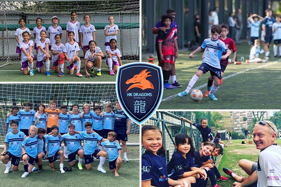 Hong Kong Dragons Football Club Collage