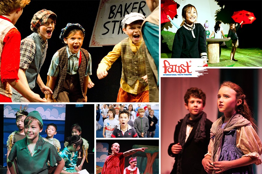 Faust International Youth Theatre Collage