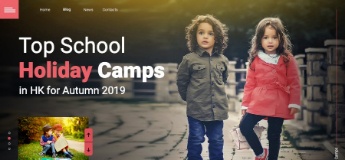 Top School Holiday Camps in HK for Autumn 2019